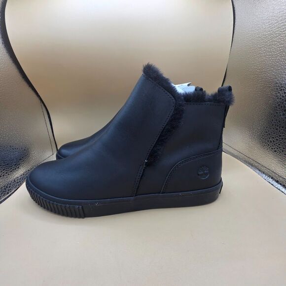 Timberland Women's Skyla Bay Pull On Boot Full Grain Black Size 10 New in Box - Picture 2 of 10
